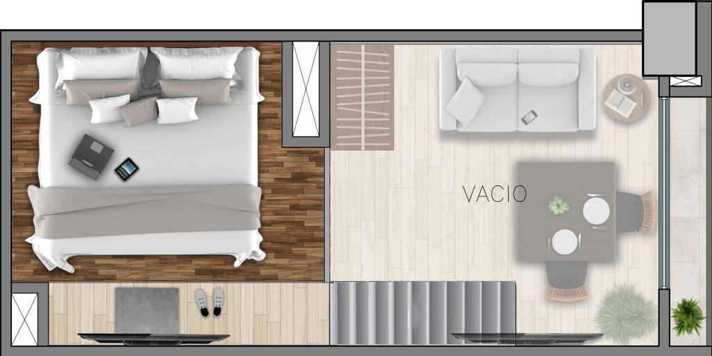 Nidra Lofts A29 - Planta alta